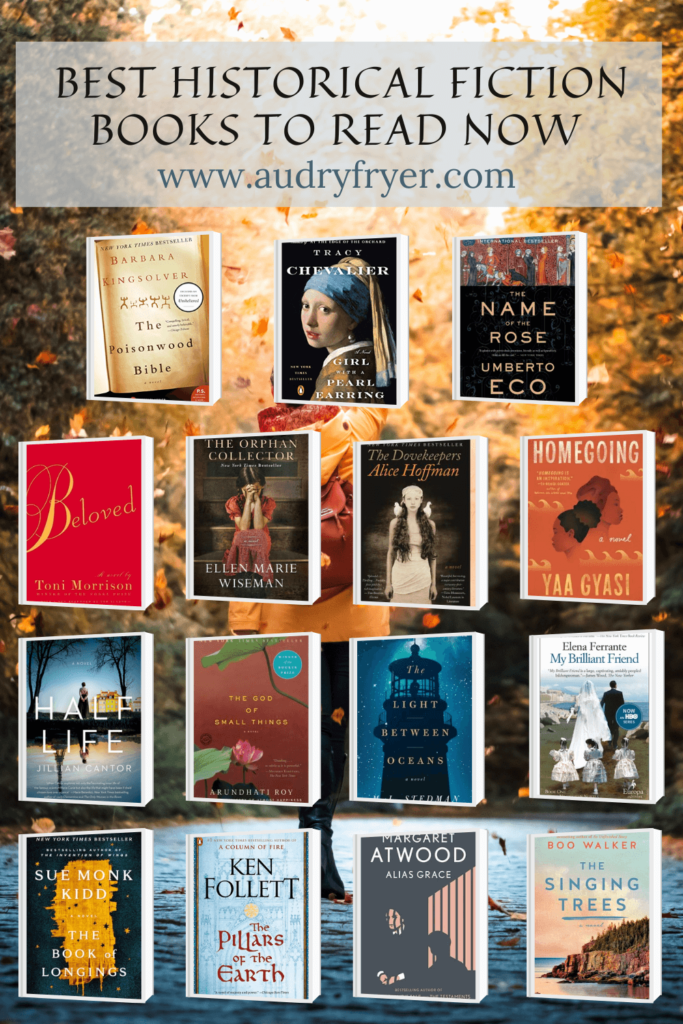 15 of the Best Historical Fiction Books - Audry Fryer