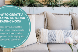 How to Create a Relaxing Outdoor Reading Nook