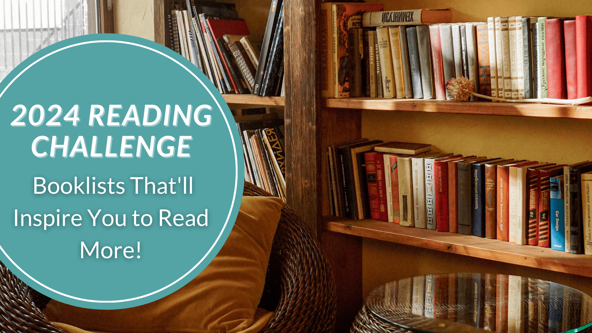 2024 Reading Challenge (Get Inspired to Read More!) Audry Fryer